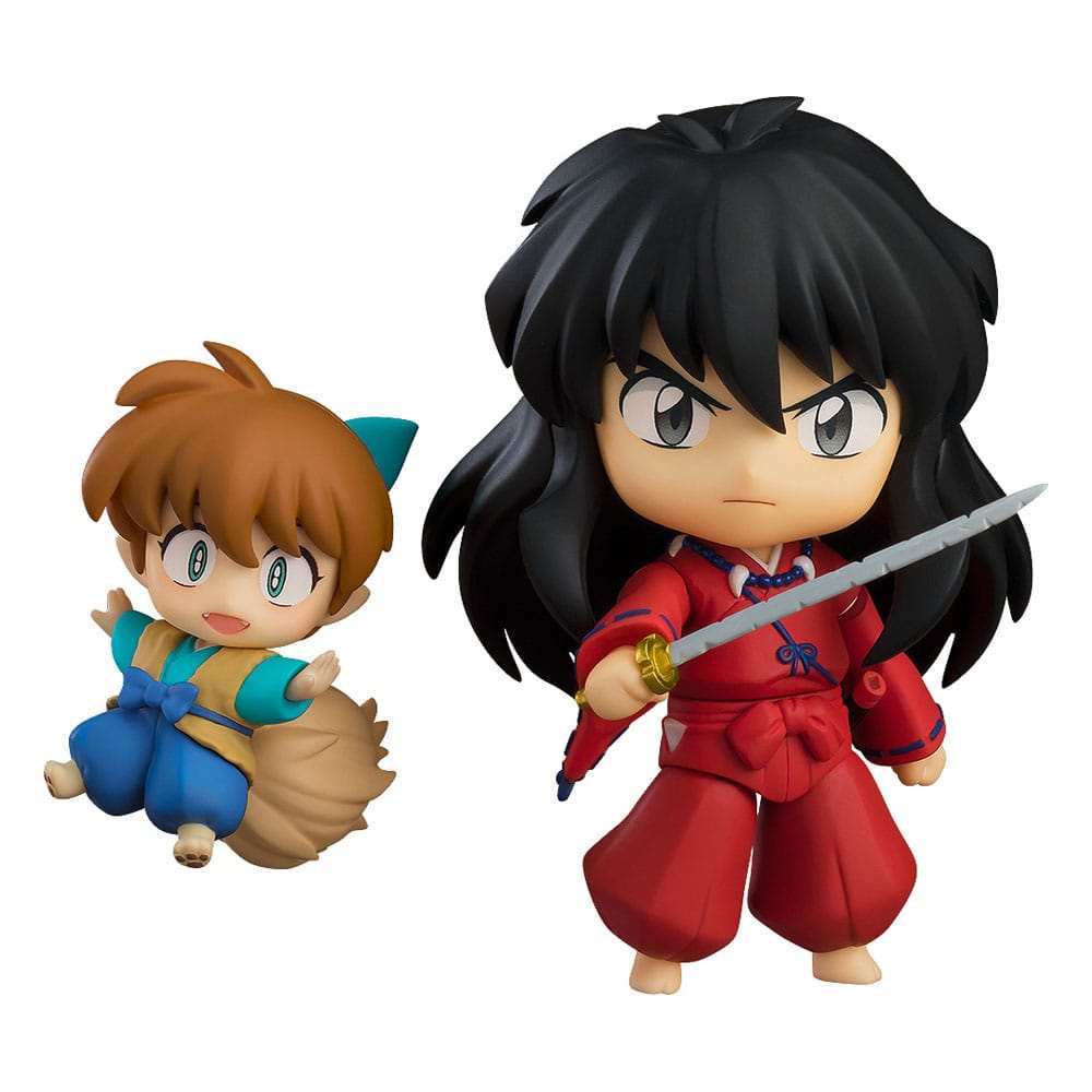 Inuyasha Nendoroid Actionfigur Inuyasha: New Moon Ver. & Shippo 10 cm - Smalltinytoystore