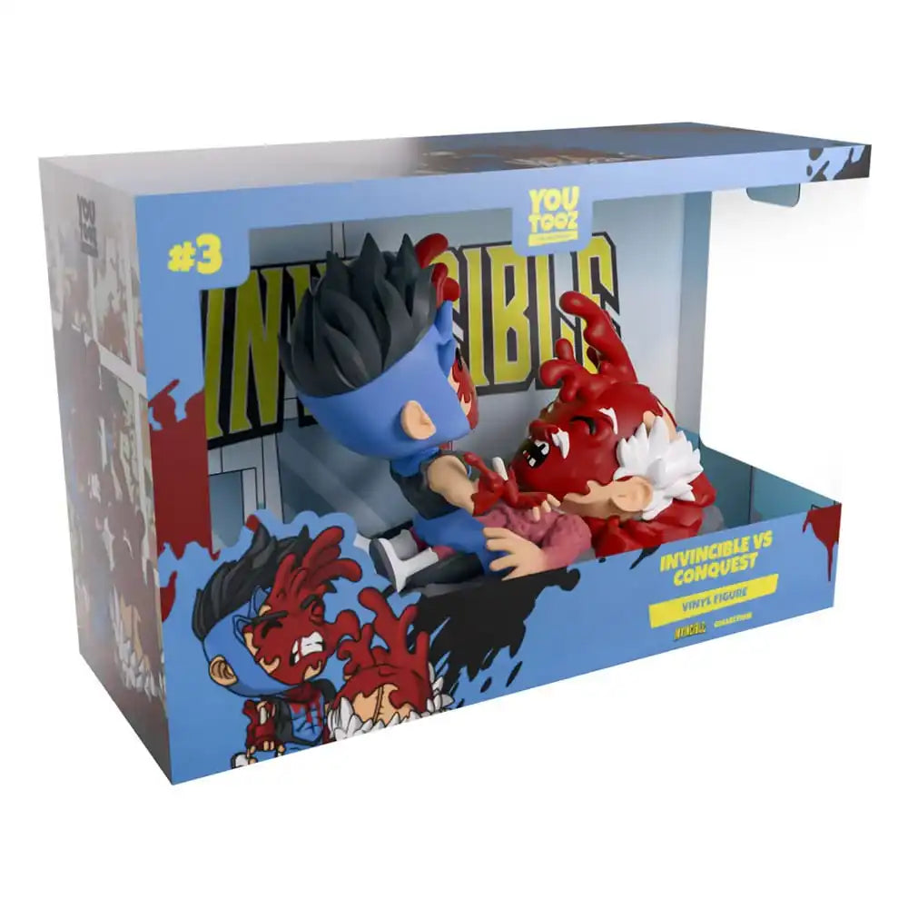 Invincible Vinyl Figur Invincible vs. Conquest 12 cm - Smalltinytoystore