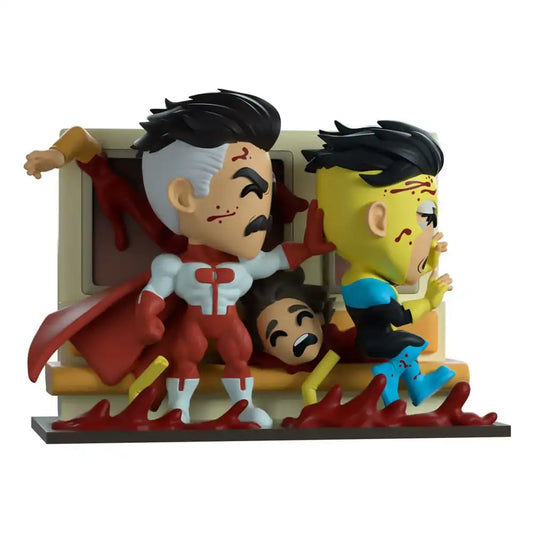 Invincible Vinyl Figur Omni-Man and Invincible 12 cm - Smalltinytoystore