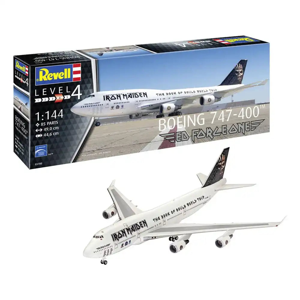Iron Maiden Modellbausatz 1/144 Boeing 747-400 "Ed Force One" 49 cm - Smalltinytoystore