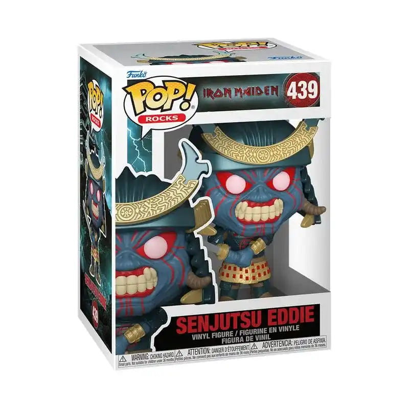 Iron Maiden POP! Rocks Vinyl Figur Senjutsu Eddie 9 cm - Smalltinytoystore