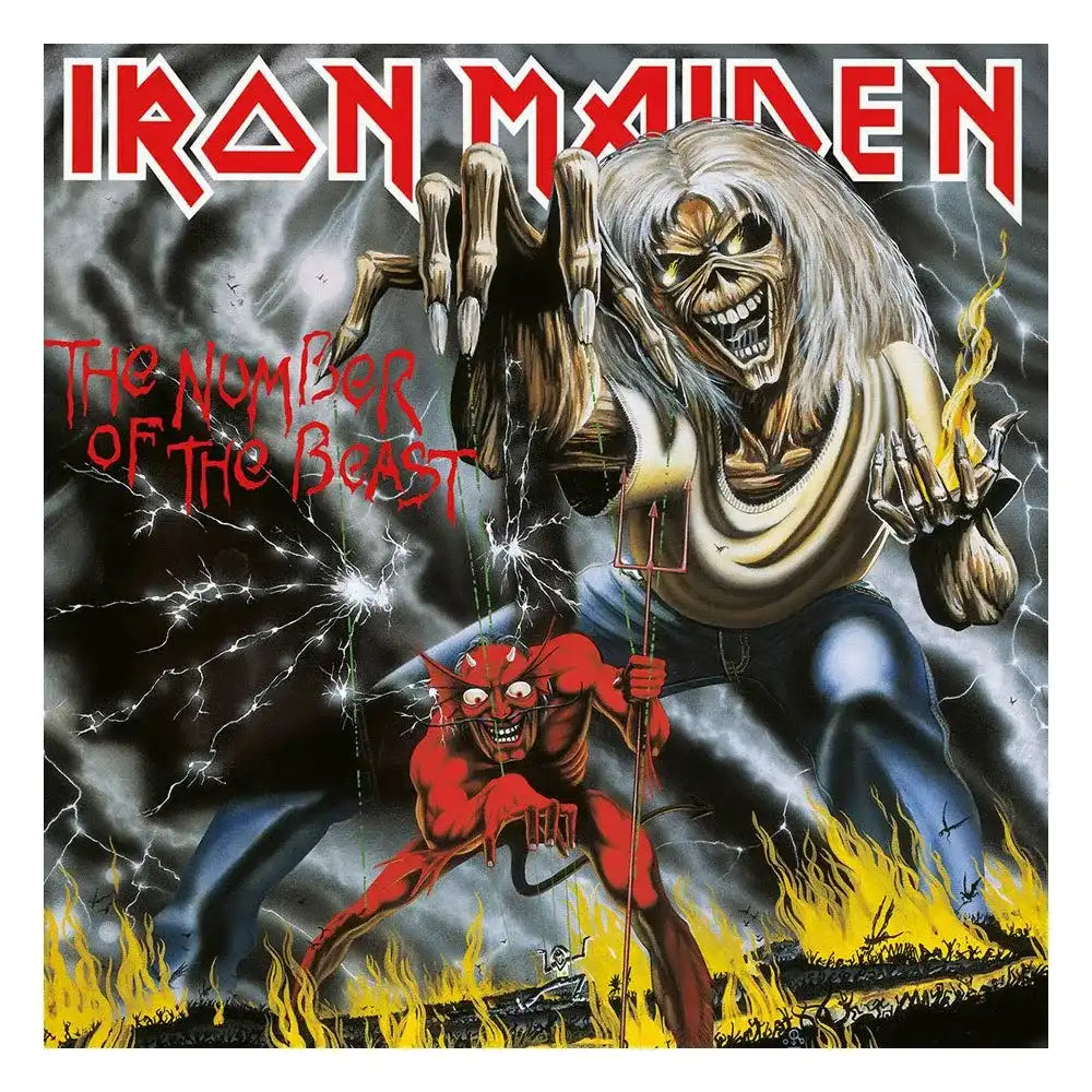 Iron Maiden Rock Saws Puzzle The Number Of The Beast (1000 Teile) - Smalltinytoystore