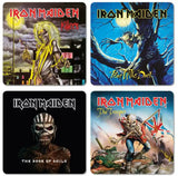 Iron Maiden Untersetzer Pack (4) - Beschädigte Verpackung - Smalltinytoystore