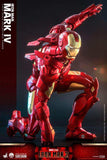 Iron Man 2 1/4 Iron Man Mark IV 49 cm HOT TOYS - Smalltinytoystore