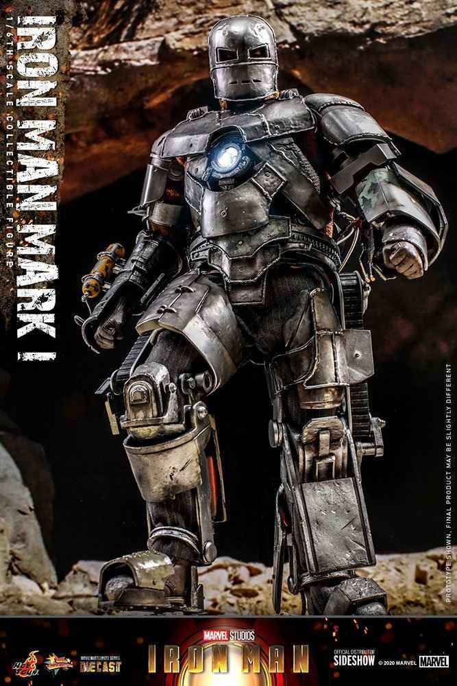 Iron Man Movie Masterpiece 1/6 Iron Man Mark I 30 cm HOT TOYS - Smalltinytoystore