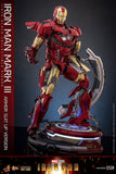 Iron Man Movie Masterpiece Diecast Actionfigur 1/6 Iron Man Mark III (Armor Suit Up Version) 32 cm - Smalltinytoystore