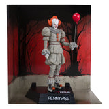 It: Welcome to Derry Movie Maniacs PVC Statue Pennywise (Gold Label) 16 cm - Smalltinytoystore