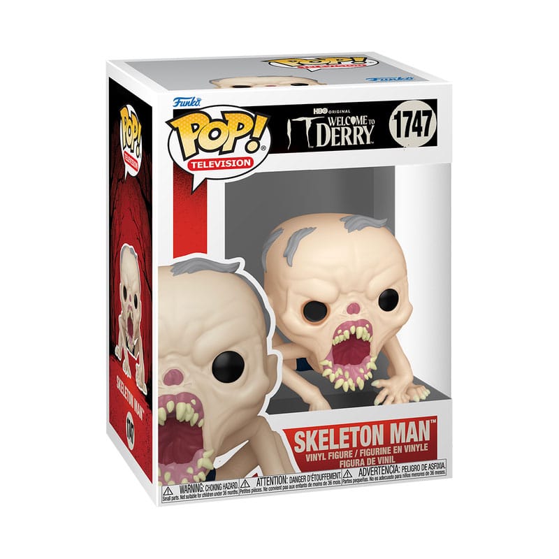 It-Welcome to Derry POP! Plus Vinyl Figur Skeleton Man 9 cm - Smalltinytoystore
