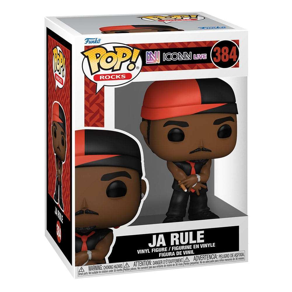 Ja Rule POP! Rocks Vinyl Figur Ja Rule 9 cm - Smalltinytoystore