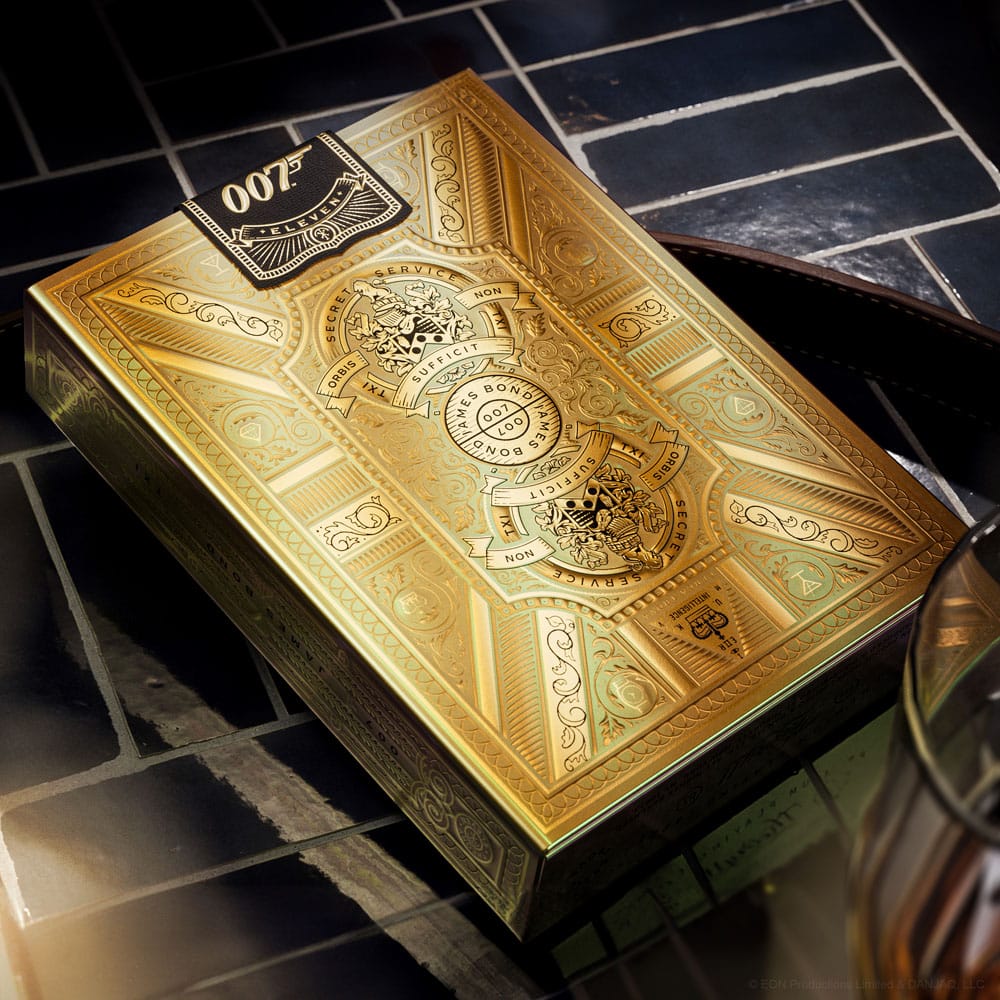 James Bond Spielkarten Box Set James Bond Gold Edition - Smalltinytoystore