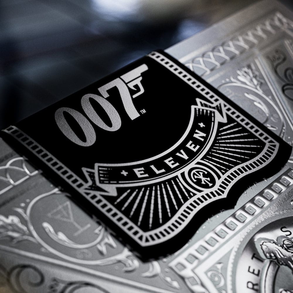 James Bond Spielkarten Silver Edition - Smalltinytoystore