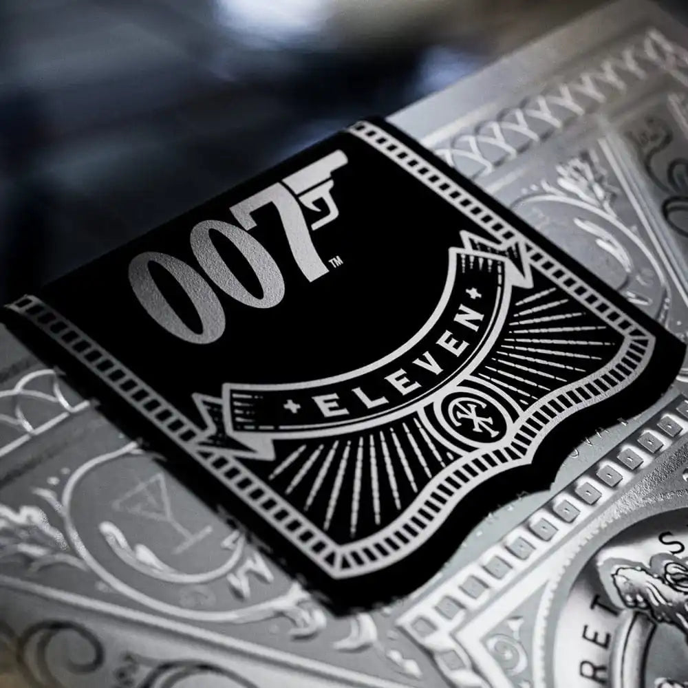 James Bond Spielkarten Silver Edition - Smalltinytoystore