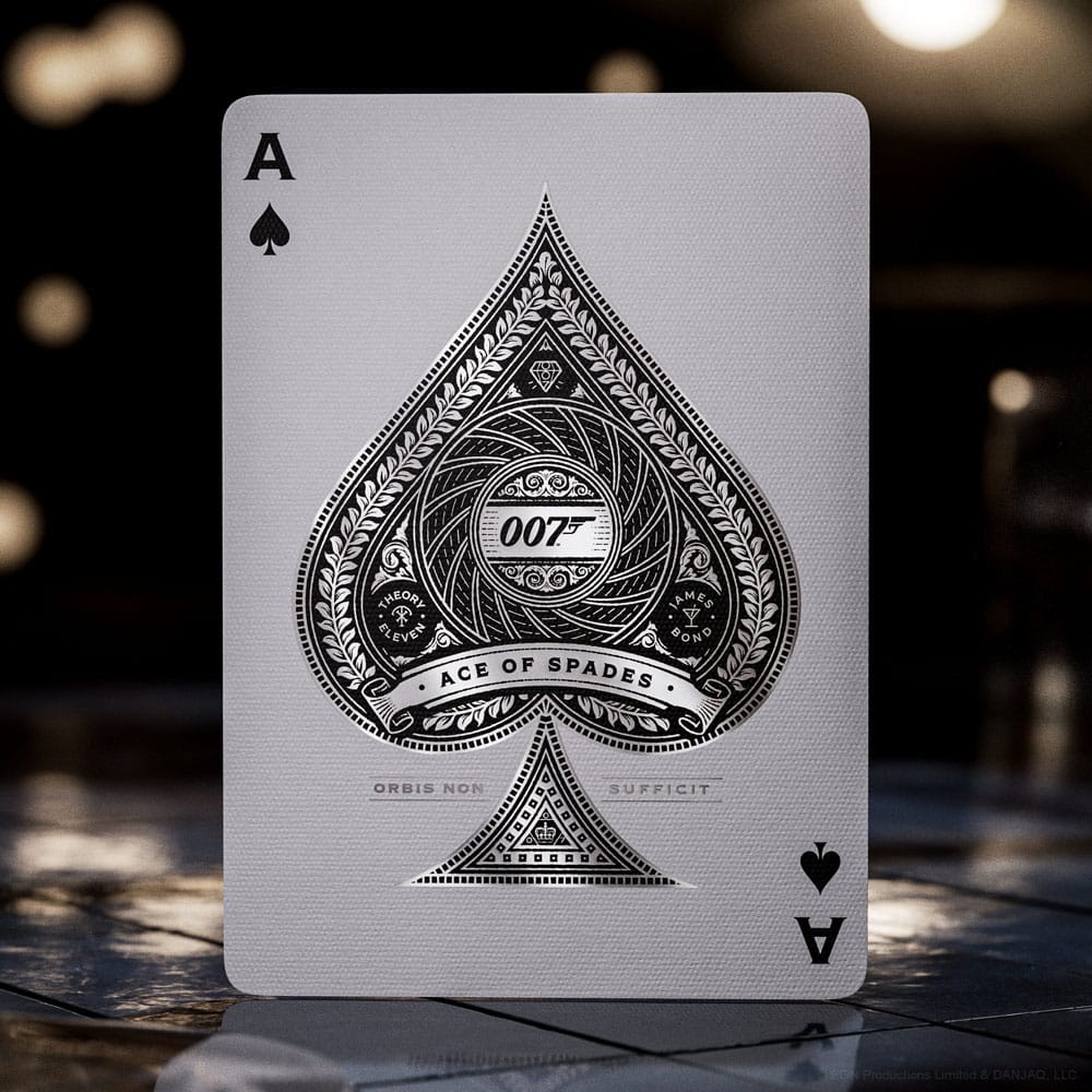 James Bond Spielkarten Silver Edition - Smalltinytoystore