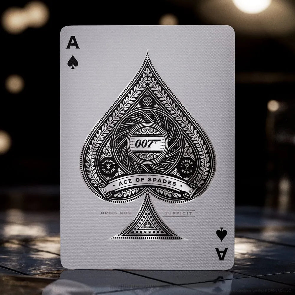James Bond Spielkarten Silver Edition - Smalltinytoystore