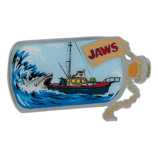 Jaws Ansteck-Pin 50th Anniversary Ship in Bottle - Smalltinytoystore