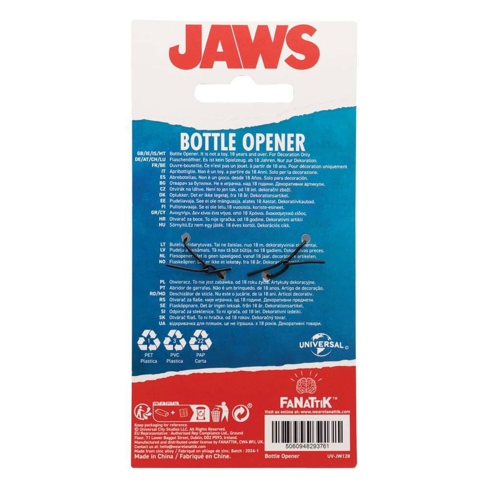 Jaws Flaschenöffner 50th Anniversary Shark - Smalltinytoystore