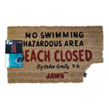 Jaws Fußmatte Beach Closed 40 x 60 cm - Smalltinytoystore