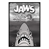 Jaws Kunstdruck Limited Edition 42 x 30 cm - Smalltinytoystore