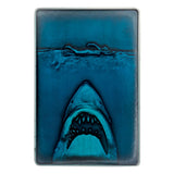 Jaws Metallbarren 50th Anniversary Poster Limited Edition - Smalltinytoystore