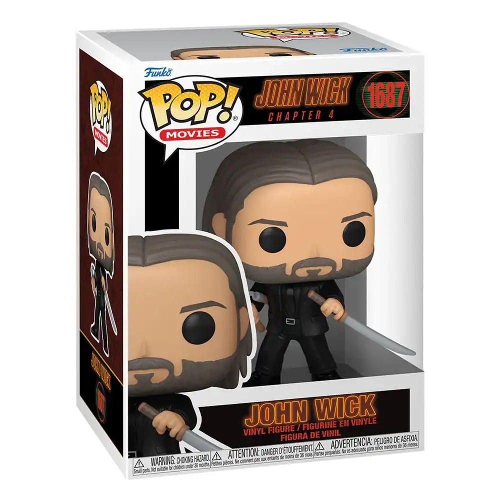 John Wick 4 POP! Movies Vinyl Figur John Wick 9 cm - Smalltinytoystore