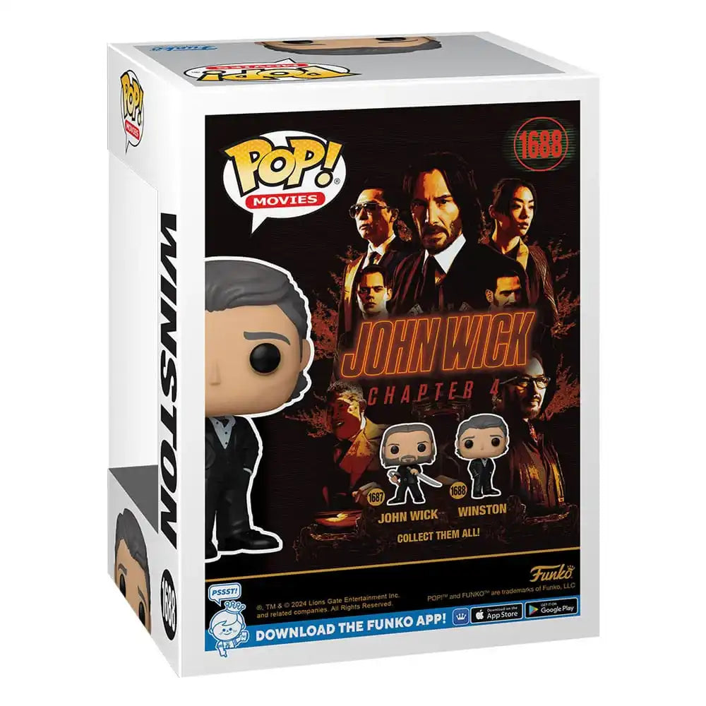 John Wick 4 POP! Movies Vinyl Figur Winston 9 cm - Smalltinytoystore