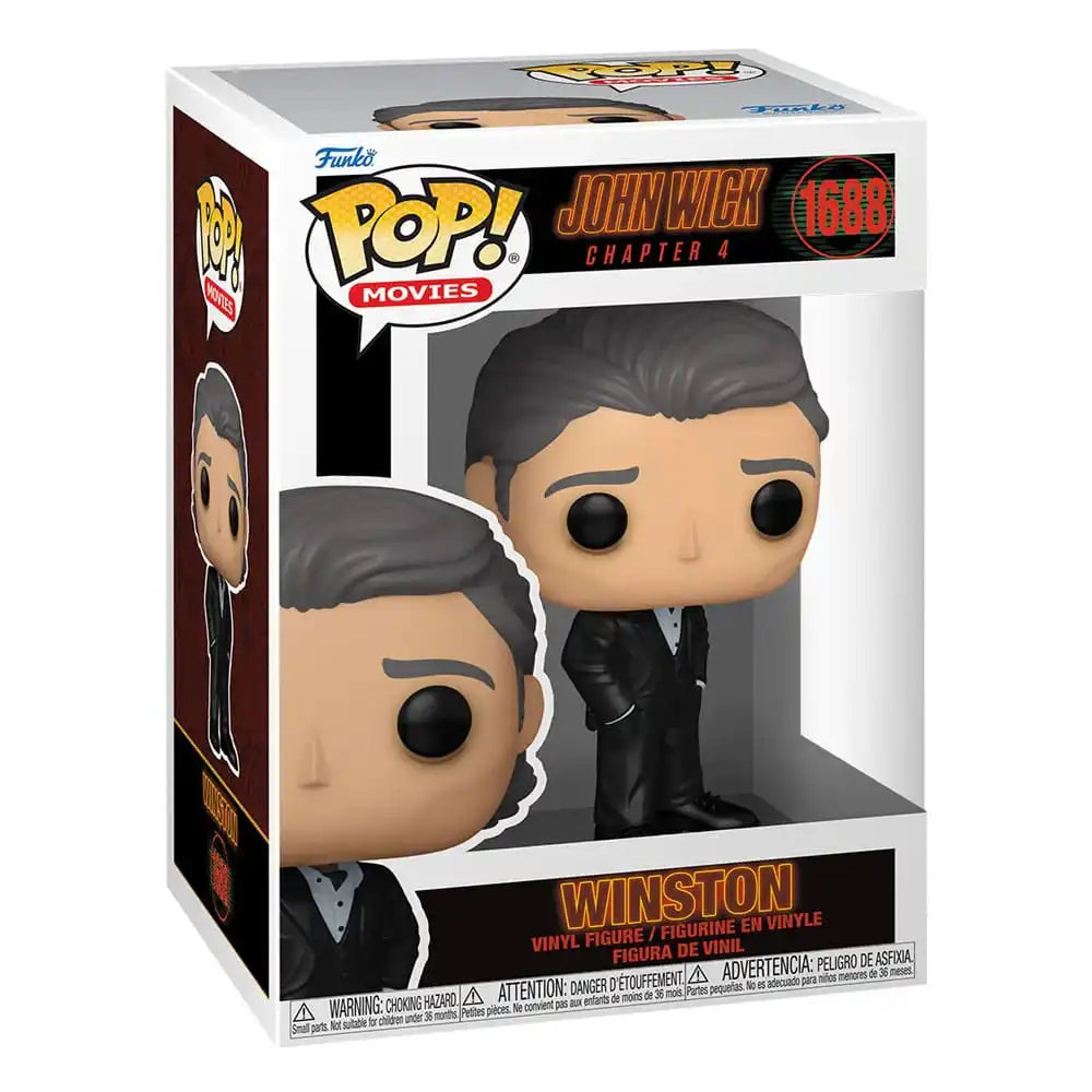 John Wick 4 POP! Movies Vinyl Figur Winston 9 cm - Smalltinytoystore