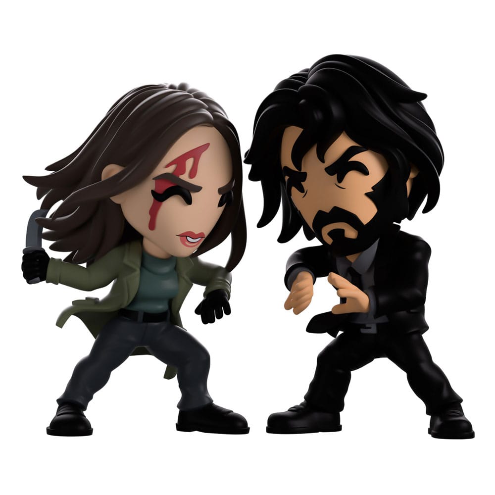 John Wick: Ballerina Vinyl Figuren 2er-Pack Ballerina & John Wick 11 cm - Smalltinytoystore