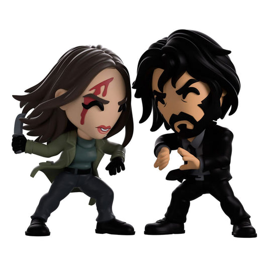 John Wick: Ballerina Vinyl Figuren 2er-Pack Ballerina & John Wick 11 cm - Smalltinytoystore