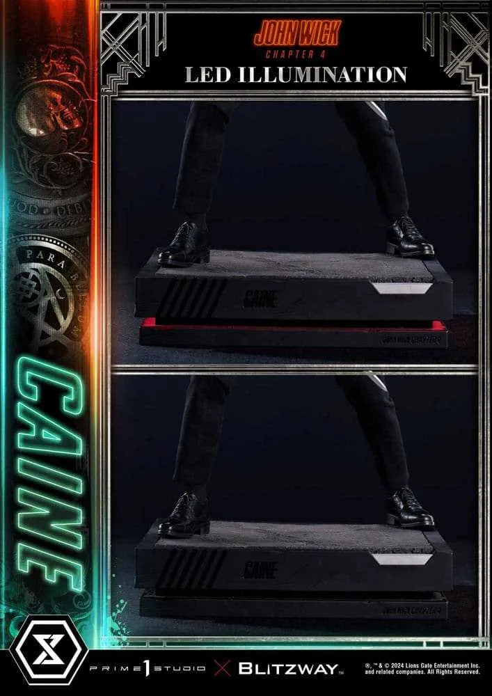John Wick Chapter 4 Ultimate Premium Masterline Series Statue 1/4 John Wick: Chapter 4 Caine 48 cm - Smalltinytoystore