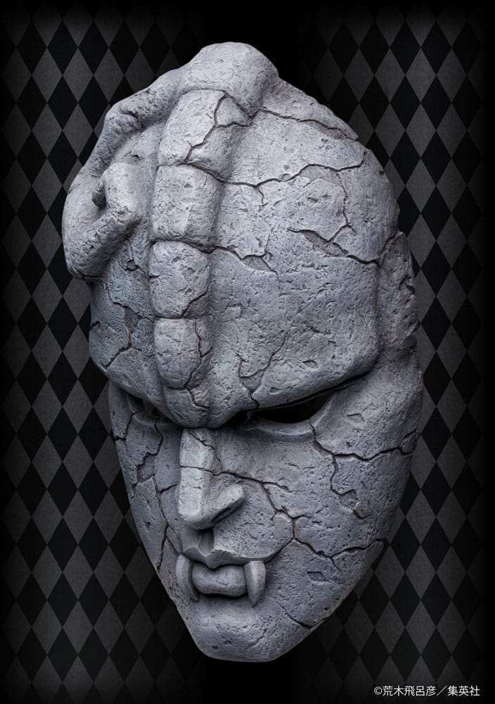 JoJo's Bizarre Adventure Part 1: Phantom Blood Statue 1/1 Chozo Art Collection Stone Mask 25 cm - Smalltinytoystore