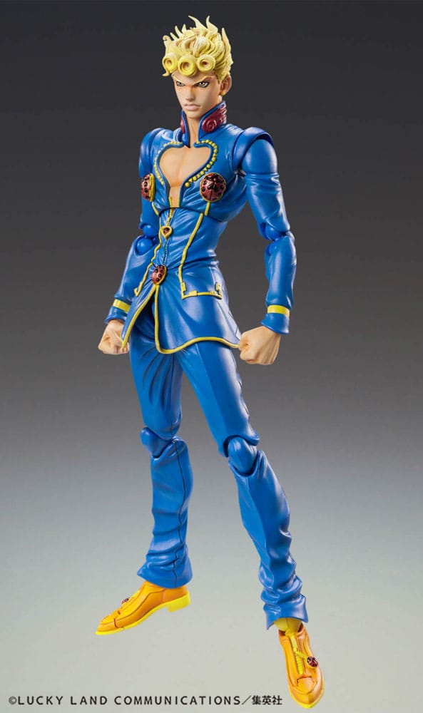JoJo's Bizarre Adventure Part 5: Golden Wind Actionfigur Chozokado Giorno Giovanna Second 15 cm - Smalltinytoystore
