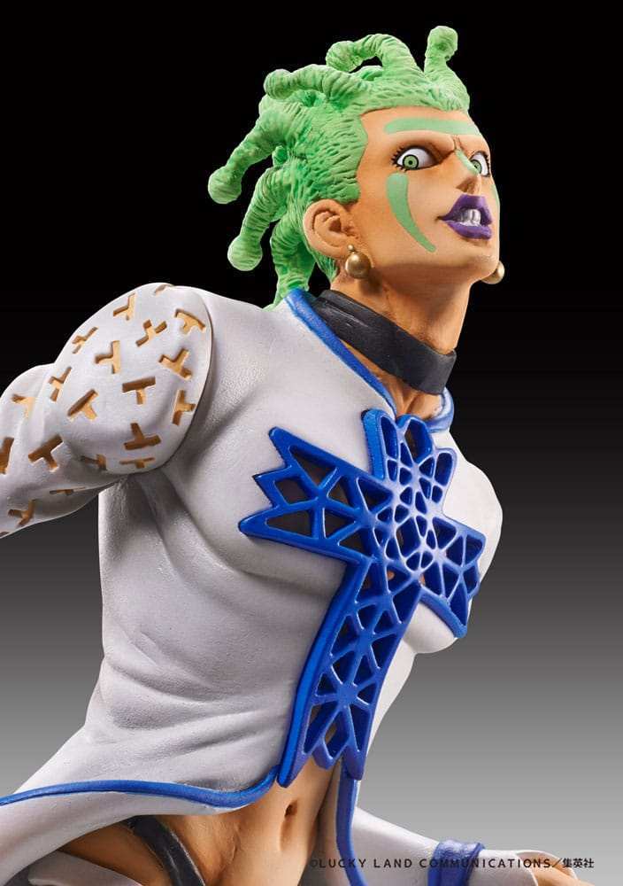 JoJo's Bizarre Adventure Part 5 Golden Wind Statue Legend PVC Statue Cioccolata 17 cm - Smalltinytoystore