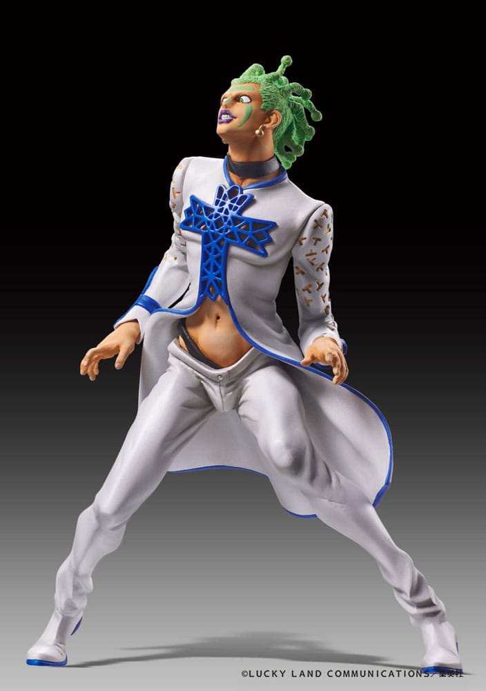 JoJo's Bizarre Adventure Part 5 Golden Wind Statue Legend PVC Statue Cioccolata 17 cm - Smalltinytoystore