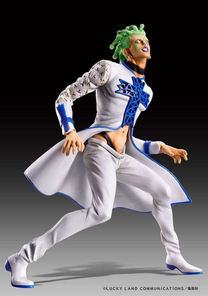 JoJo's Bizarre Adventure Part 5 Golden Wind Statue Legend PVC Statue Cioccolata 17 cm - Smalltinytoystore