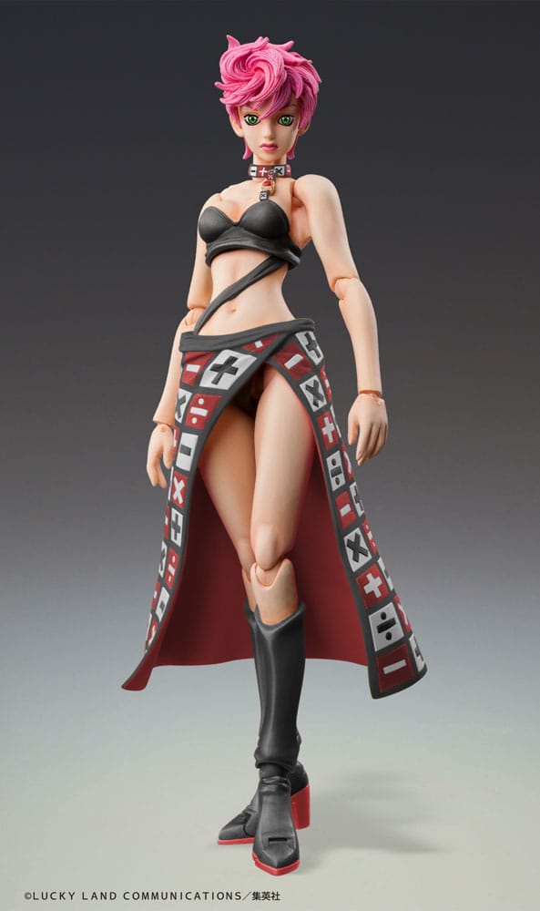 JoJo's Bizarre Adventure Part 5 Super Action Actionfigur Trish Una Black Ver. 15 cm - Smalltinytoystore