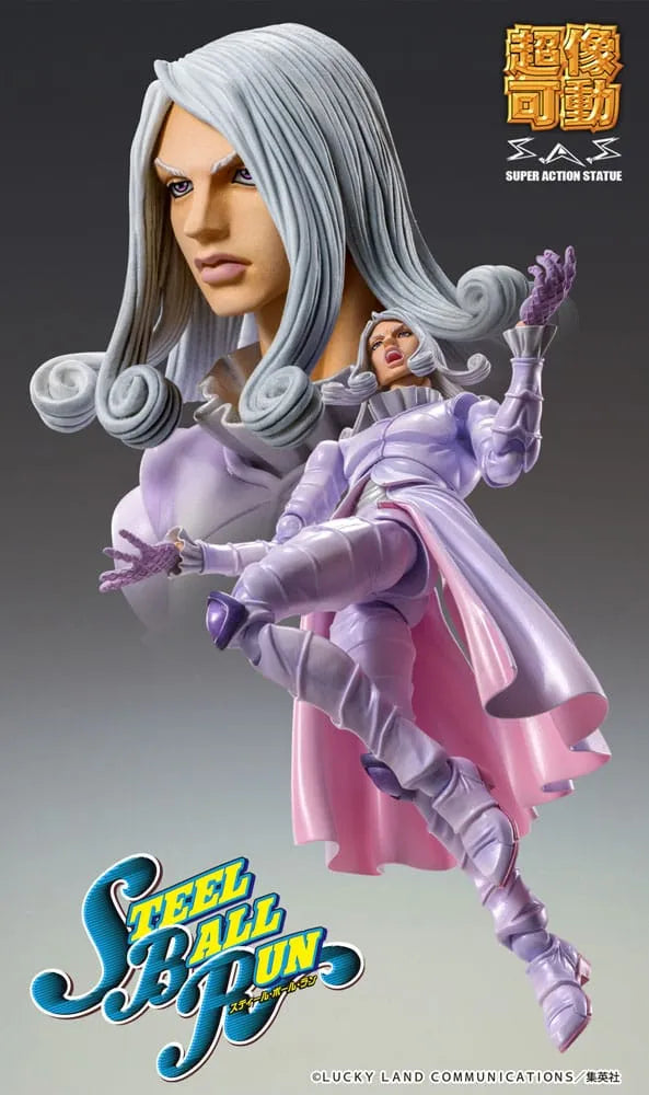 JoJo's Bizarre Adventure Part7 Steel Ball Run Super Action Actionfigur Chozokado Funny Valentine Second 15 cm - Smalltinytoystore