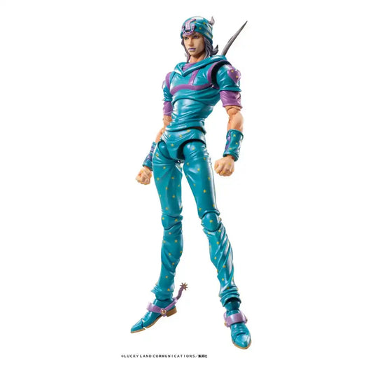 JoJo's Bizarre Adventure Part7 Steel Ball Run Super Action Actionfigur Chozokado Gyro Zeppeli Third 16 cm - Smalltinytoystore