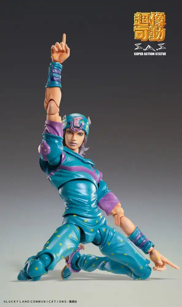 JoJo's Bizarre Adventure Part7 Steel Ball Run Super Action Actionfigur Chozokado Gyro Zeppeli Third 16 cm - Smalltinytoystore