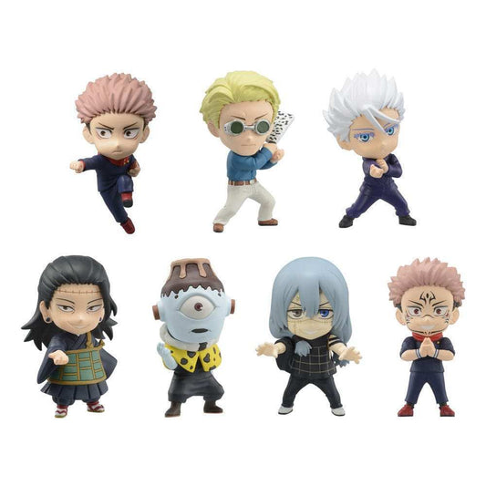 Jujutsu Kaisen Adverge Motion Minifiguren 6 cm Volume 2 Display (10) - Smalltinytoystore