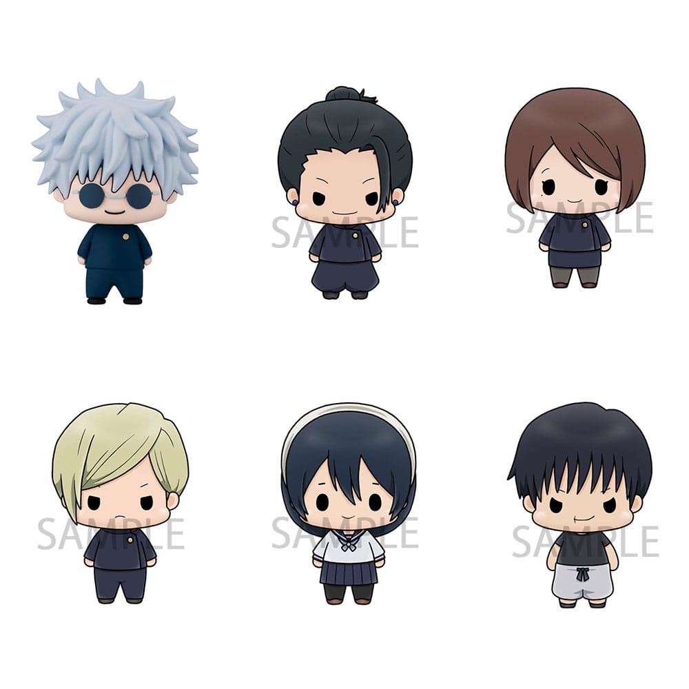Jujutsu Kaisen Chokorin Mascot Series Sammelfiguren Vol. 02 5 cm Sortiment (6) - Smalltinytoystore