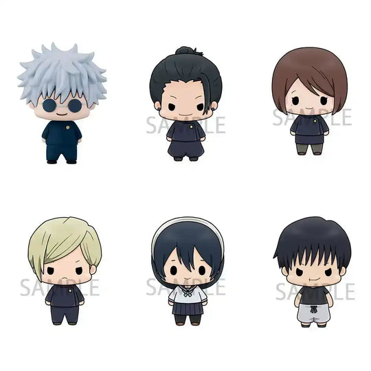 Jujutsu Kaisen Chokorin Mascot Series Sammelfiguren Vol. 02 6er-Pack 5 cm - Smalltinytoystore