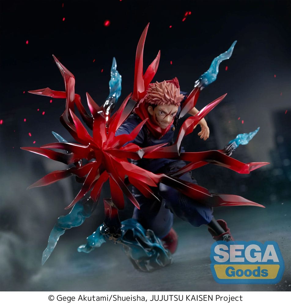 Jujutsu Kaisen Luminasta PVC Statue Yuji Itadori Black Flash 16 cm - Smalltinytoystore