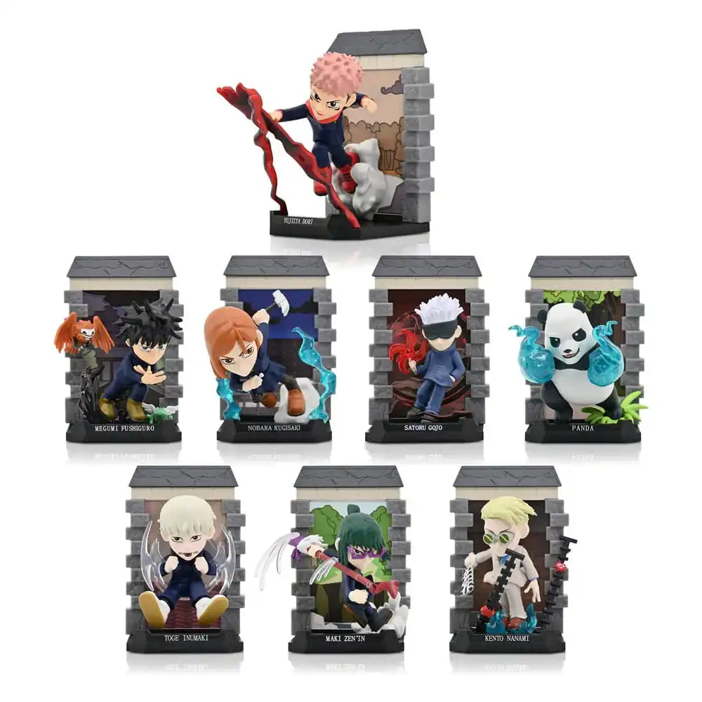 Jujutsu Kaisen Mystery Capsules Minifiguren Cursed 10 cm Display (12) - Smalltinytoystore