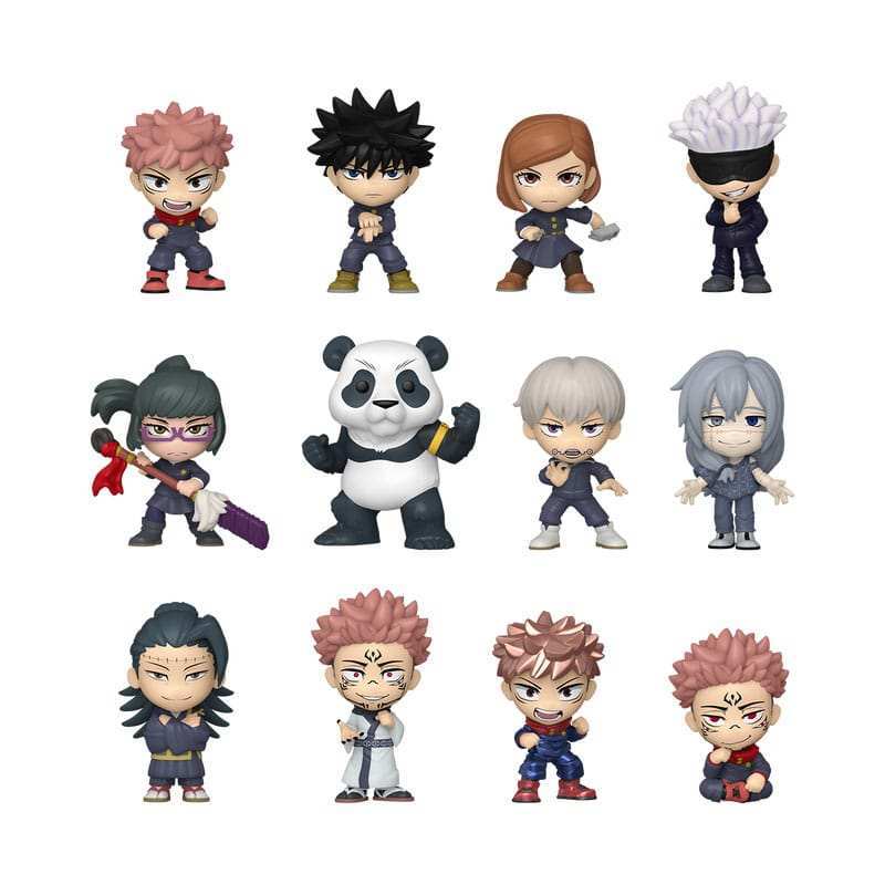 Jujutsu Kaisen Mystery Minis Minifiguren S4 5 cm Display (12) - Smalltinytoystore