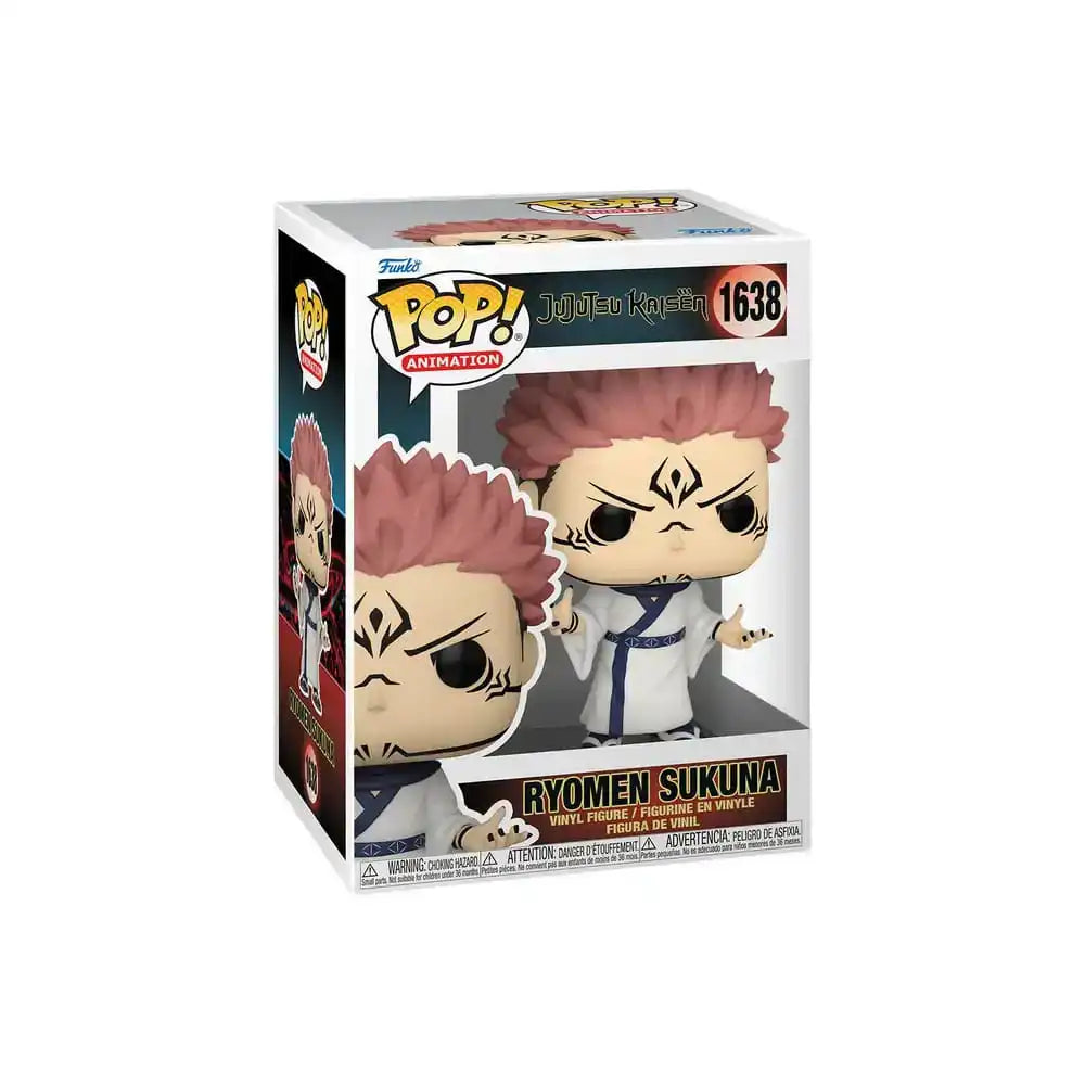 Jujutsu Kaisen POP! Animation Vinyl Figuren Sukuna 9 cm - Smalltinytoystore