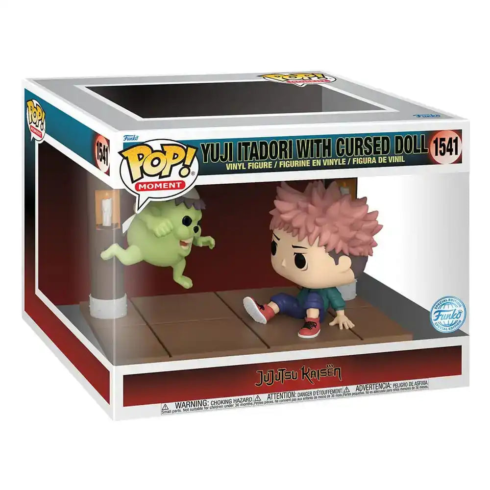 Jujutsu Kaisen POP Moments Vinyl Figuren Itadori & CRSD Doll 9 cm - Smalltinytoystore