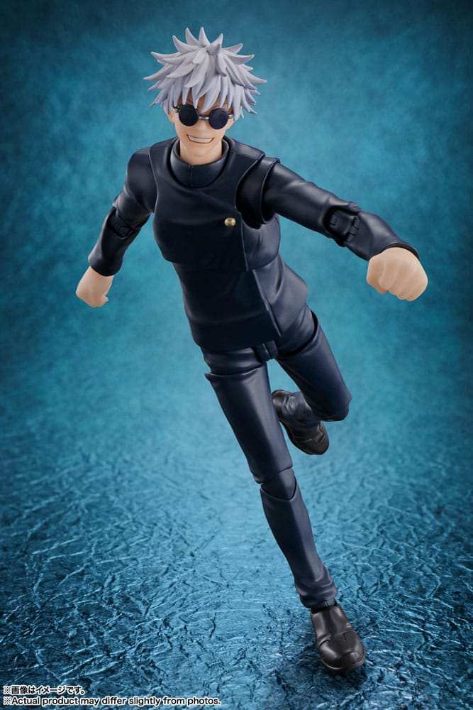 Jujutsu Kaisen S.H. Figuarts Actionfigur Satoru Gojo (Jujutsu Technical High School) 16 cm - Smalltinytoystore