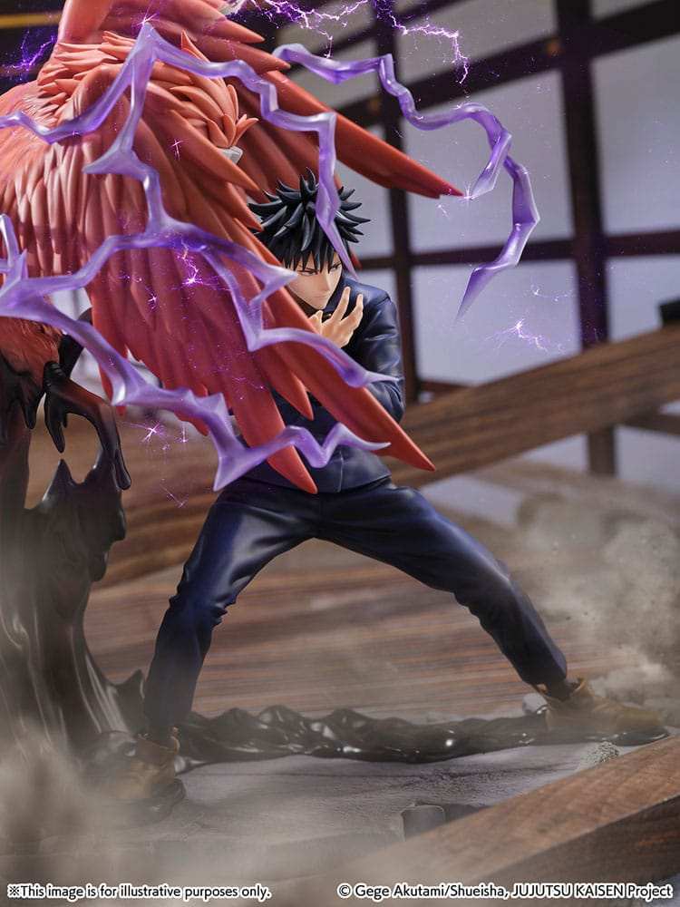 Jujutsu Kaisen SHIBUYA SCRAMBLE FIGURE PVC Statue 1/7 Megumi Fushiguro 28 cm - Smalltinytoystore