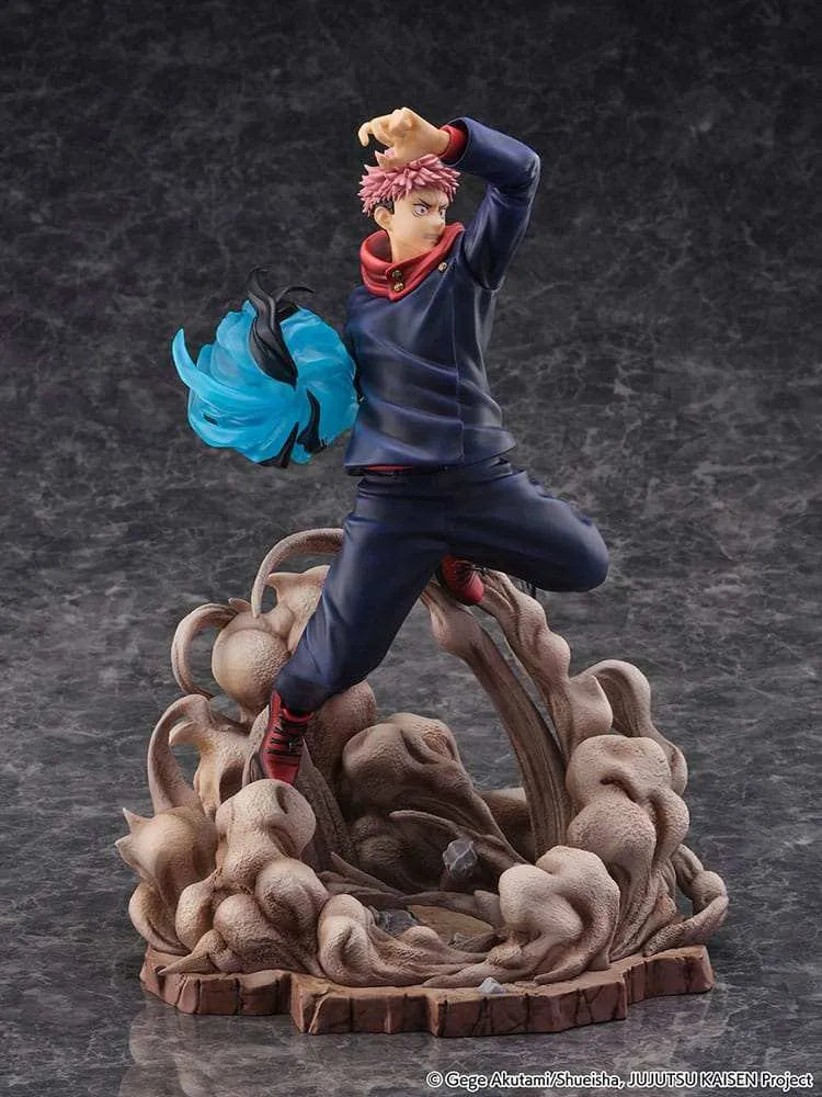 Jujutsu Kaisen SHIBUYA SCRAMBLE FIGURE PVC Statue 1/7 Yuji Itadori 31 cm - Smalltinytoystore