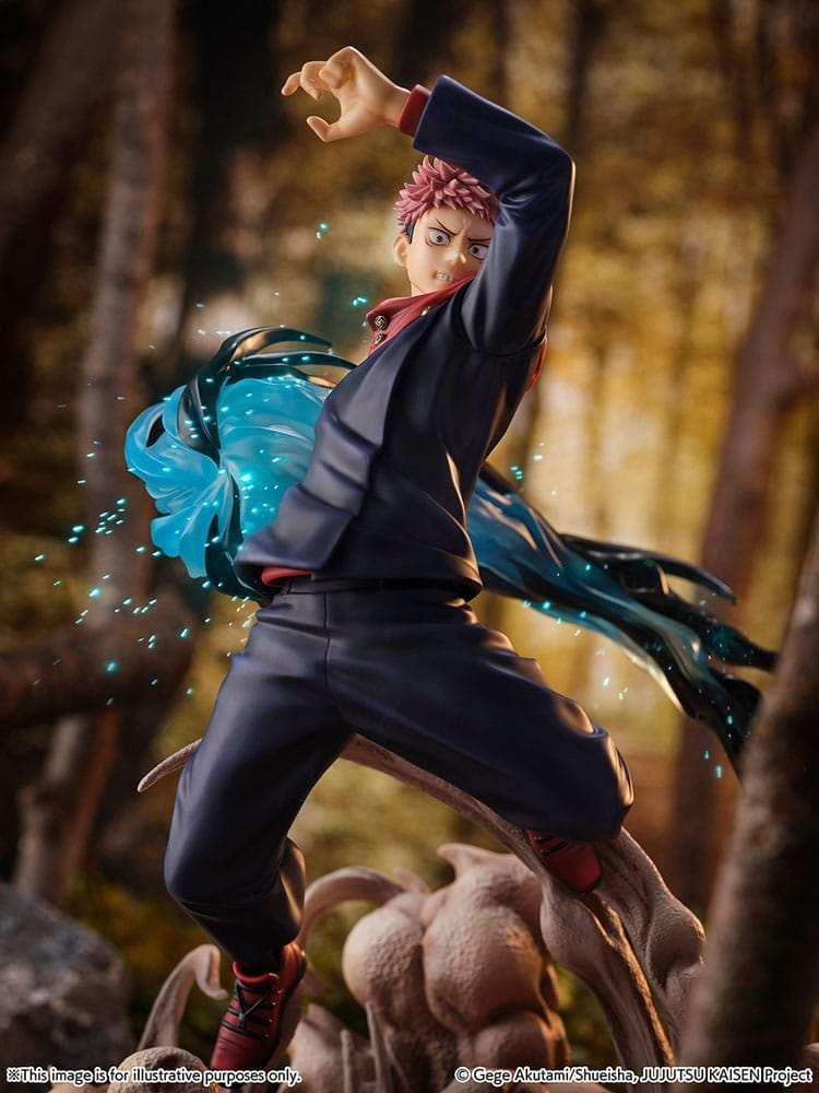 Jujutsu Kaisen SHIBUYA SCRAMBLE FIGURE PVC Statue 1/7 Yuji Itadori 31 cm - Smalltinytoystore